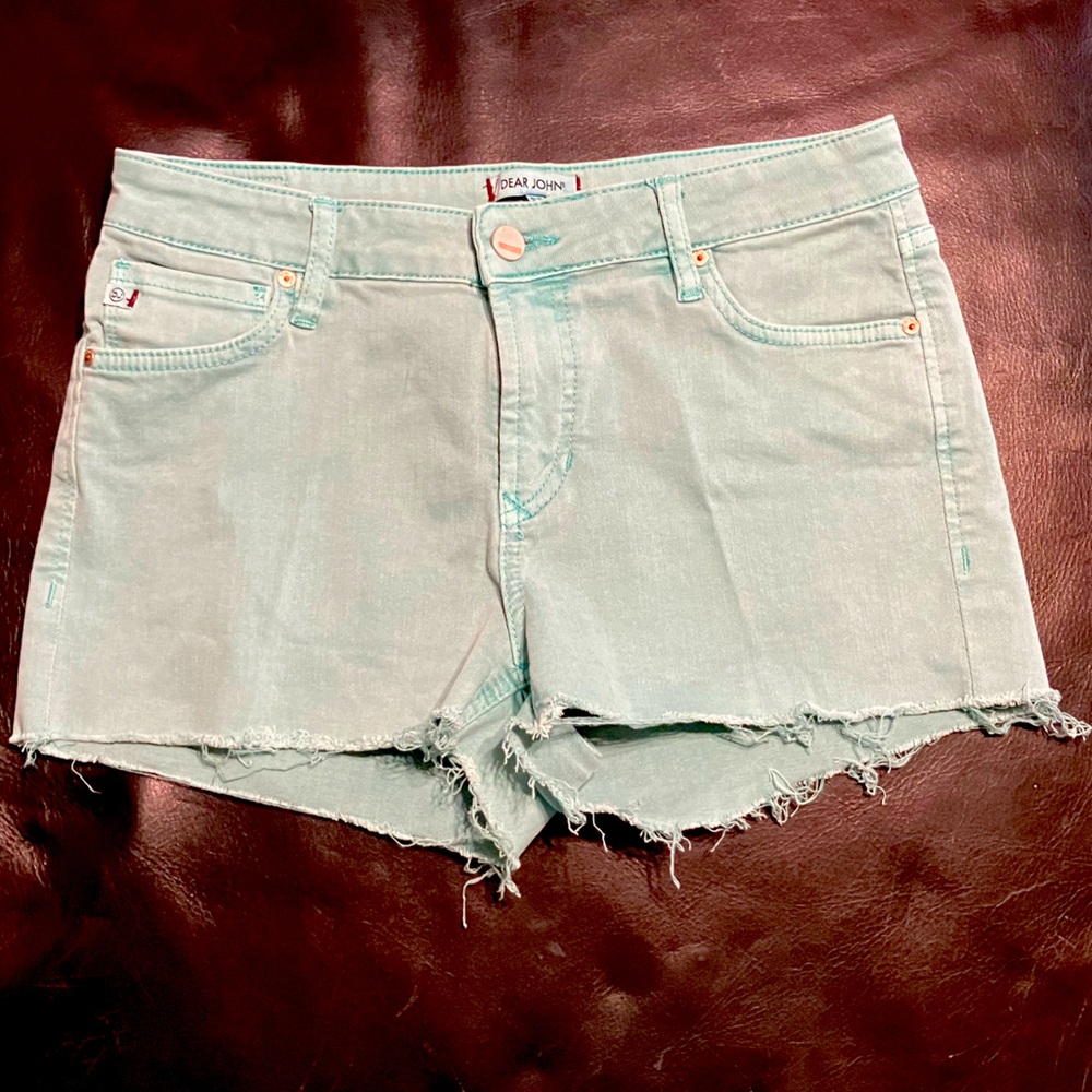 Dear John Seafoam shorts